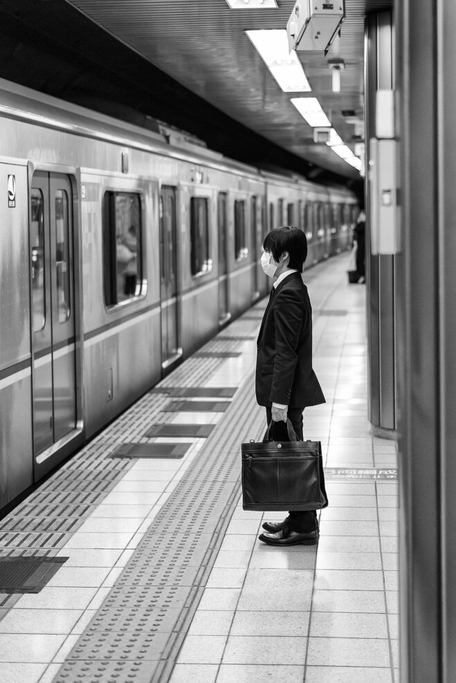 nella metropolitana di Tokyo – Giuseppe Ruperto